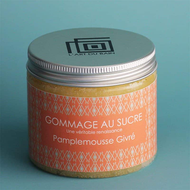 Gommage Pamplemousse Givre 1 1.jpg Body scrub in the pamplemousse givré variant