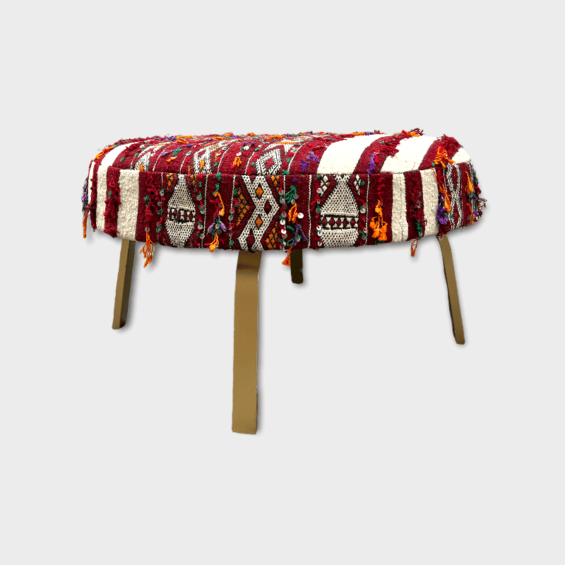 Stor Boho Puf 1.png Stor handgjord boho-puff med marockansk design