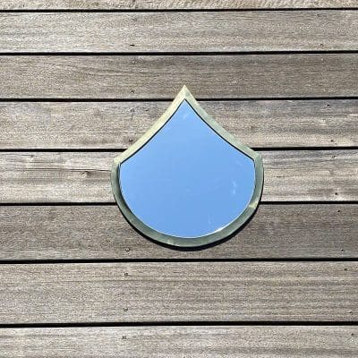 Miroir marocain en forme de goutte fait main