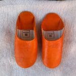 slippers orange ny farve