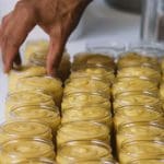 Vrai Savon soaps on a table