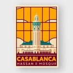 plakat Casablanca-moskeen