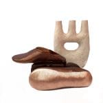 Bronzen luxe pantoffels