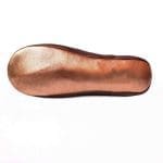 Bronzen luxe pantoffels