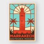 poster Koutoubia Marrakesh