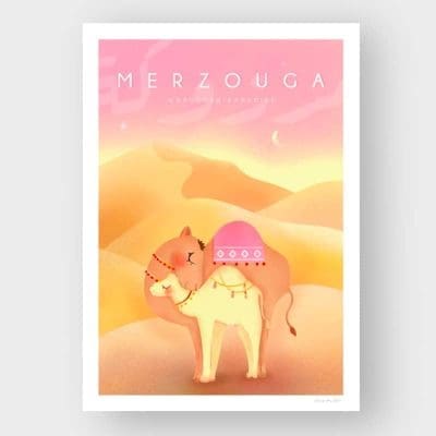 Affiche Merzouga