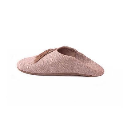 Luxe pantoffels voor dames in katoen
