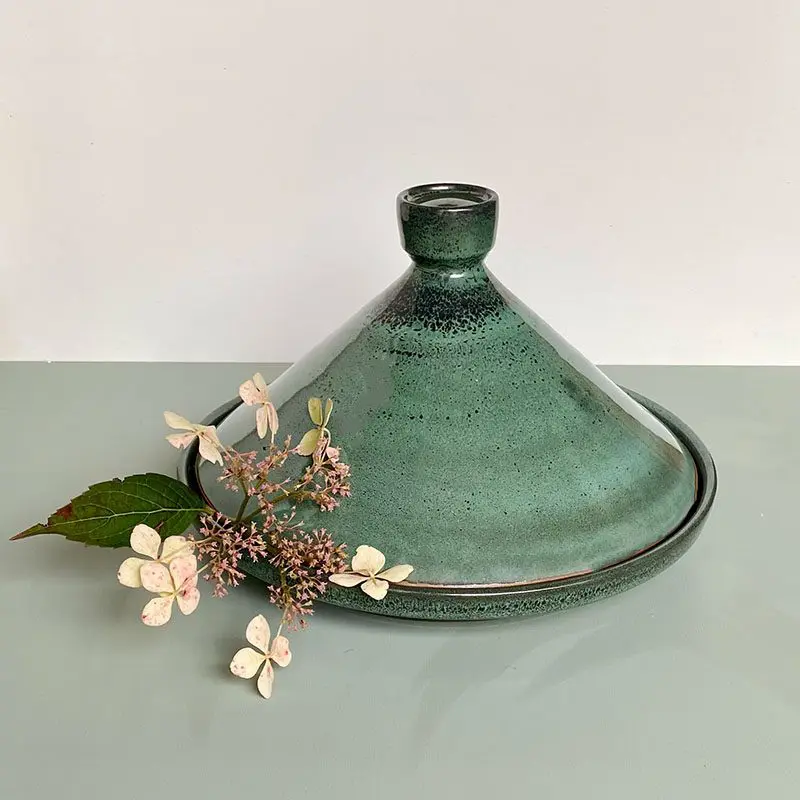 Tibladin Marokkansk Tagine Groen Marbe LS2 Tagine med