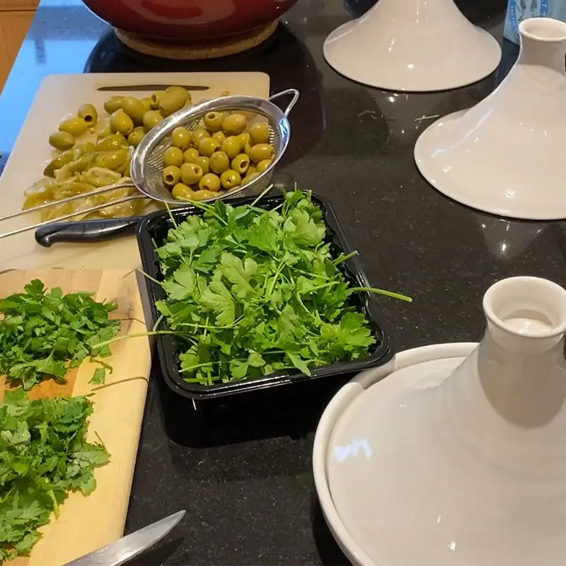 Recette de tajine marocain Tibladin Tajine aux olives