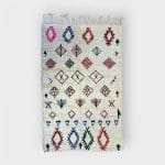 Beni Ouarain with colored pattern 155x260