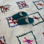 Beni Ouarain with colored pattern 155x260