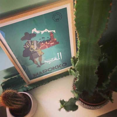 affiche maroc par claude fevrier