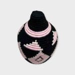 Berber basket pink and black