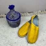 Slippers/skoherre i gul