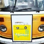 Plakattransportør VW av Guillaume Mounié