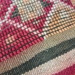 Pillow cover made of vintage carpet