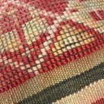 Pillow cover made of vintage carpet