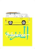 Plakattransportør VW av Guillaume Mounié