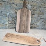 planche à découper/servir en bois de noyer - 3 tailles différentes