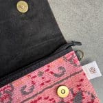 handväska CHLOÉ i rosa velour