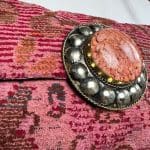 handväska CHLOÉ i rosa velour