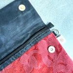 Handtasche mit Kette in Bordeaux/Rosa FLORENTINE