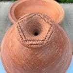 Marokkaanse tajine in aardewerk - ongeglazuurd