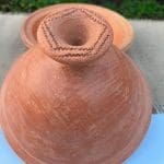 Marokkaanse tajine in aardewerk - ongeglazuurd