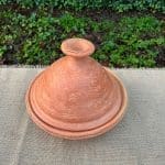 Marokkaanse tajine in aardewerk - ongeglazuurd