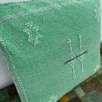 cactus silk pillow lime green_4