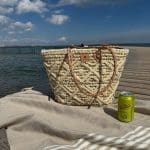 Marokkansk strandveske/shopper_VANILLA