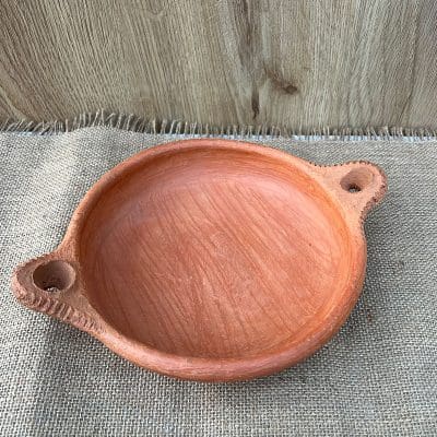 rustikt lerfad 20 cm i diameter