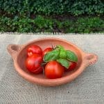 Rustikale Tonschale mit 20 cm Durchmesser