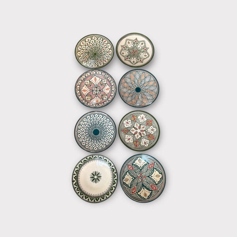 35 cm keramik fad Grøn_alle varianter 35 cm keramiek schaal Groen_alle kleuren