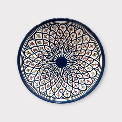 mørkeblå fad 2 - 35 cm