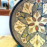 mørkeblå 1 fad 35 cm