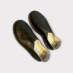 Moroccan slippers_shoes in black