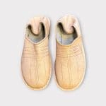 marokkanske slipper/sko til dame creme