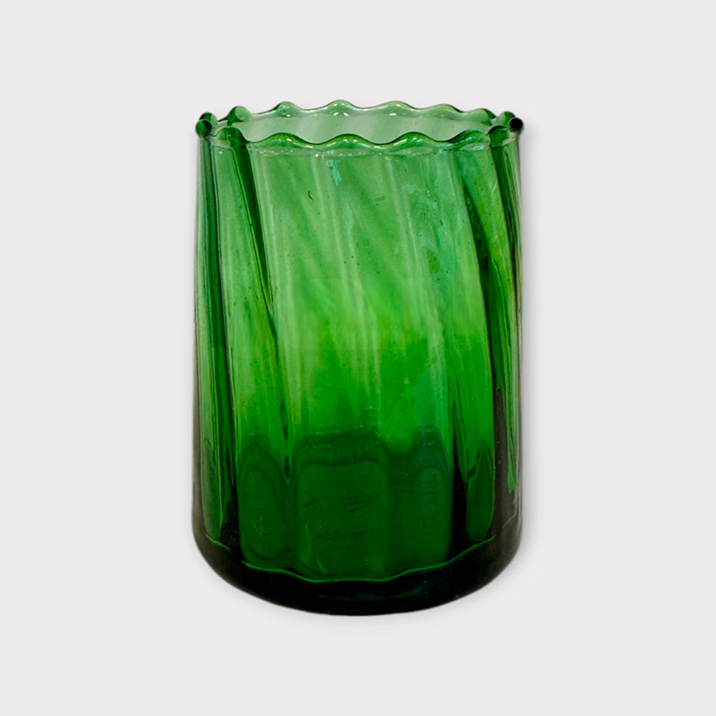_grøn-twist_LS1 glass green twist