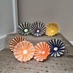 Marokkanische Keramikschale 12 cm_STRIPES_mehrere Farben