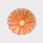 Marokkanische Keramikschale 12 cm_STRIPES_pfirsich