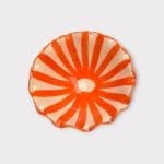 Marokkanische Keramikschale 12 cm_STRIPES_orange