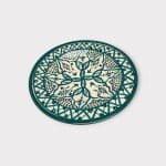 Marockansk tallrik 26 cm_bensin