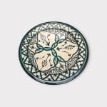 Marockansk tallrik 26 cm_bensin