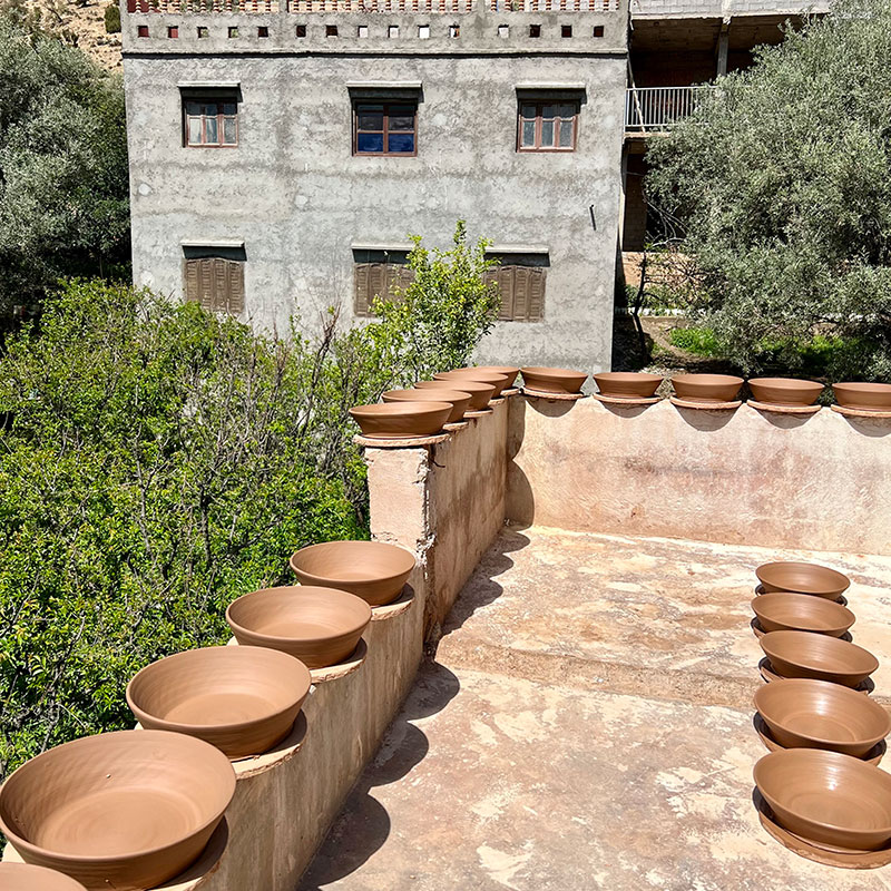 La céramique marocaine au soleil