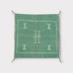 Cactus cushion cover green with white details motif 8
