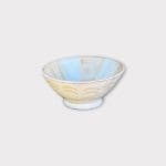Marokkanske boller 10 cm stripete beige side