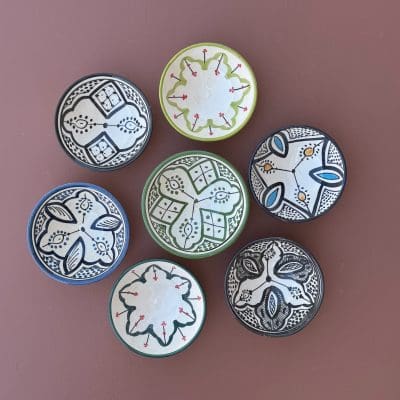 bols 12 cm en plusieurs couleurs