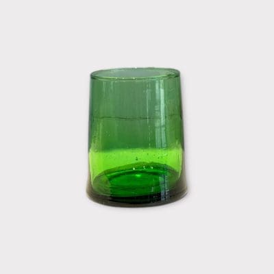 beldi tumbler glass green 1