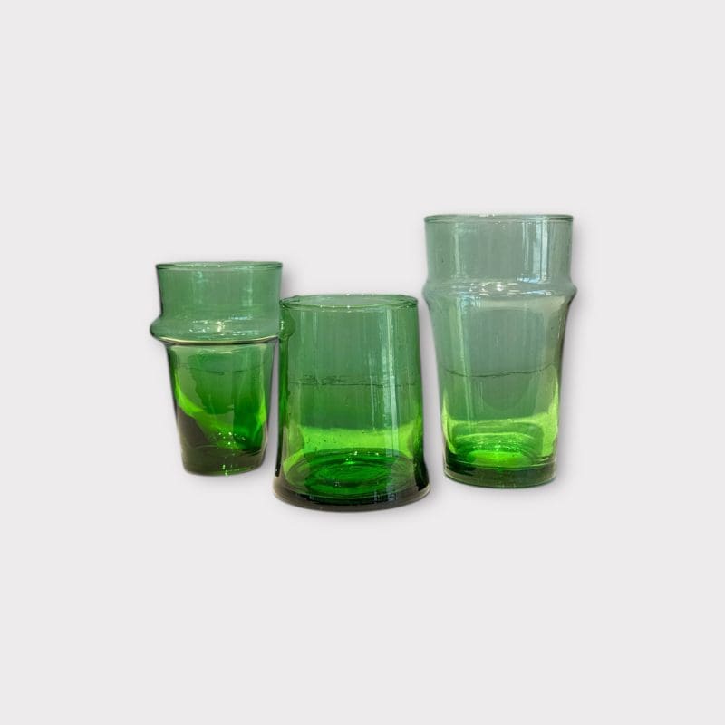 Beldi Becherglas grün 5